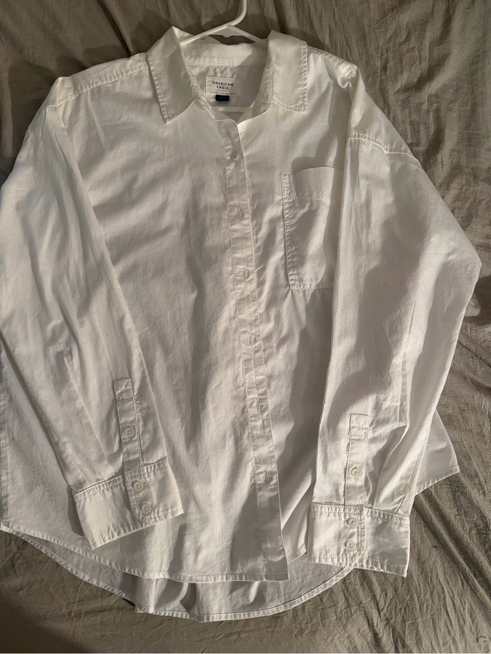 American Eagle Outfitters White Oxford Shirt